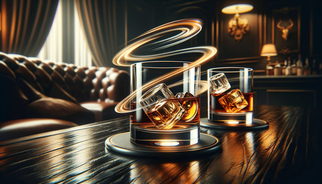 Fidget Spinner Glasses - The Perfect Pair for Bourbon Baggers