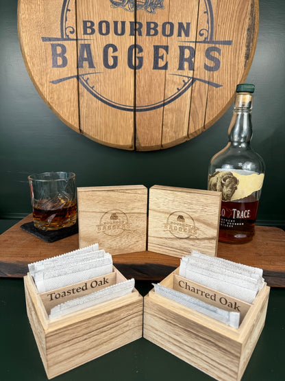 Bourbon Baggers Premium Variety Gift Box: 6 Charred + 6 Toasted