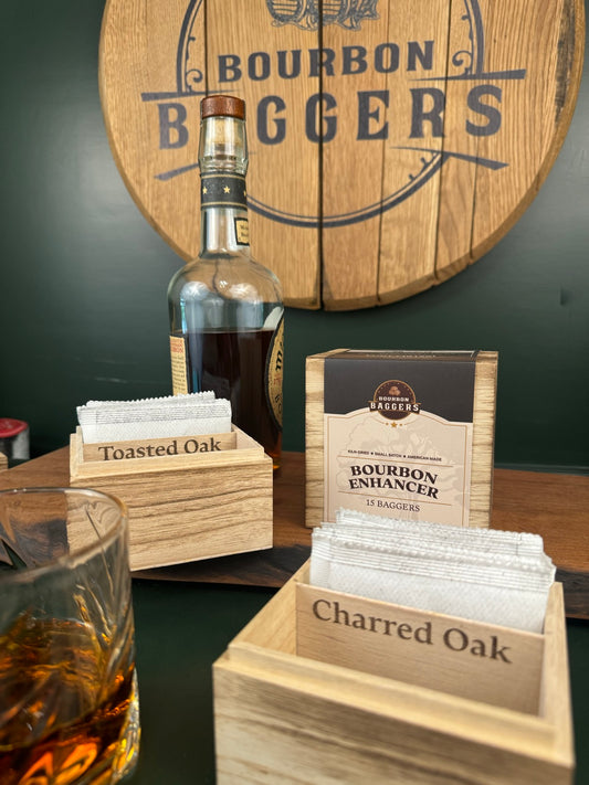 Bourbon Baggers Oak Experience Gift Box: 6 Charred + 6 Toasted